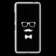 Coque Nokia Lumia 640 LTE moustache & noeud 1