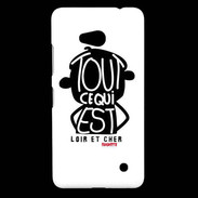Coque Nokia Lumia 640 LTE Adishatz Humour Loir et Cher
