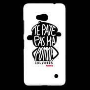 Coque Nokia Lumia 640 LTE Adishatz Humour Calvados