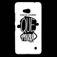 Coque Nokia Lumia 640 LTE Adishatz Humour Haute Vienne