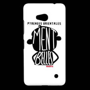 Coque Nokia Lumia 640 LTE Adishatz Humour Pyrenées Orientales