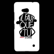 Coque Nokia Lumia 640 LTE Adishatz Humour Vienne