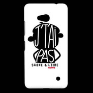 Coque Nokia Lumia 640 LTE Adishatz Humour Saone et Loire