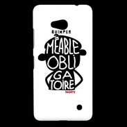 Coque Nokia Lumia 640 LTE Adishatz Humour Quimper