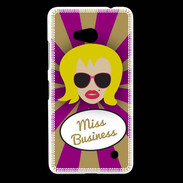 Coque Nokia Lumia 640 LTE Miss business Blonde