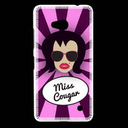 Coque Nokia Lumia 640 LTE Miss Cougar Brune