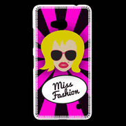 Coque Nokia Lumia 640 LTE Miss Fashion Blonde