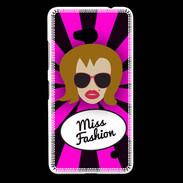Coque Nokia Lumia 640 LTE Miss Fashion Rousse