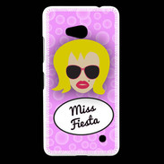 Coque Nokia Lumia 640 LTE Miss Fiesta Blonde