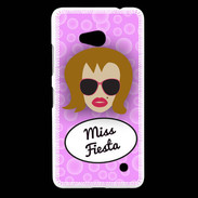 Coque Nokia Lumia 640 LTE Miss Fiesta Rousse
