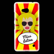 Coque Nokia Lumia 640 LTE Miss Latina Blonde