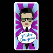 Coque Nokia Lumia 640 LTE Mister Beau gosse Brun