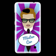 Coque Nokia Lumia 640 LTE Mister Car Roux