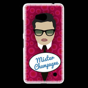 Coque Nokia Lumia 640 LTE Mister Champagne Brun