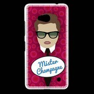 Coque Nokia Lumia 640 LTE Mister Champagne Chatain