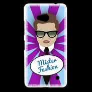 Coque Nokia Lumia 640 LTE Mister Fashion Chatain