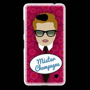 Coque Nokia Lumia 640 LTE Mister Champagne Roux