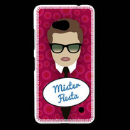 Coque Nokia Lumia 640 LTE Mister Fiesta Chatain