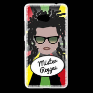 Coque Nokia Lumia 640 LTE Mister Reggae Blanc