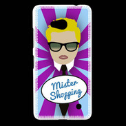 Coque Nokia Lumia 640 LTE Mister Shopping Blond