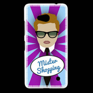 Coque Nokia Lumia 640 LTE Mister Shopping Roux