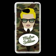 Coque Nokia Lumia 640 LTE Mister Soldier Blond