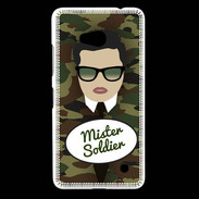 Coque Nokia Lumia 640 LTE Mister Soldier Brun
