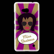 Coque Nokia Lumia 640 LTE Miss business Black