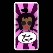 Coque Nokia Lumia 640 LTE Miss Cougar Black