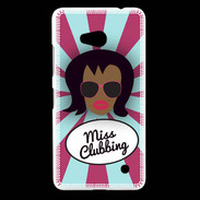 Coque Nokia Lumia 640 LTE Miss Clubbing Black