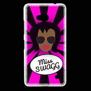 Coque Nokia Lumia 640 LTE Miss Swag Black