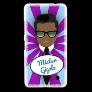 Coque Nokia Lumia 640 LTE Mister Gigolo Black
