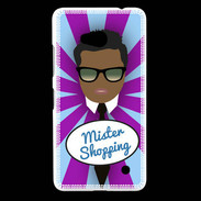 Coque Nokia Lumia 640 LTE Mister Shopping Black