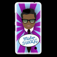 Coque Nokia Lumia 640 LTE Mister Swag Black
