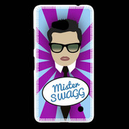 Coque Nokia Lumia 640 LTE Mister Swag Brun