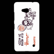 Coque Nokia Lumia 640 LTE Adishatz Raffut au rugby