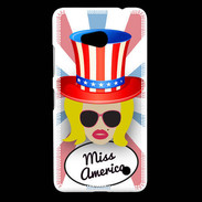 Coque Nokia Lumia 640 LTE Miss USA Blonde