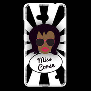 Coque Nokia Lumia 640 LTE Miss Corse Black