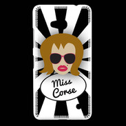Coque Nokia Lumia 640 LTE Miss Corse Rousse