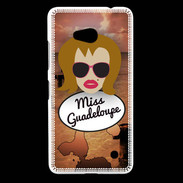 Coque Nokia Lumia 640 LTE Miss Guadeloupe Rousse