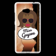 Coque Nokia Lumia 640 LTE Miss Guyane Black