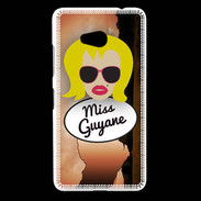 Coque Nokia Lumia 640 LTE Miss Guyane Blonde