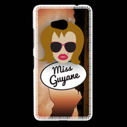 Coque Nokia Lumia 640 LTE Miss Guyane Rousse