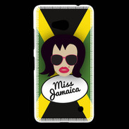 Coque Nokia Lumia 640 LTE Miss Jamaica Brune