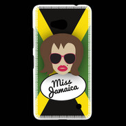 Coque Nokia Lumia 640 LTE Miss Jamaica Chatain