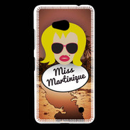 Coque Nokia Lumia 640 LTE Miss Martinique Blonde