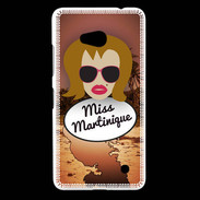 Coque Nokia Lumia 640 LTE Miss Martinique Rousse