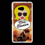 Coque Nokia Lumia 640 LTE Miss Réunion Blonde