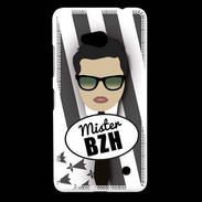 Coque Nokia Lumia 640 LTE Mister Bretagne Brun
