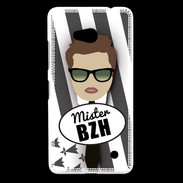 Coque Nokia Lumia 640 LTE Mister Bretagne Chatain